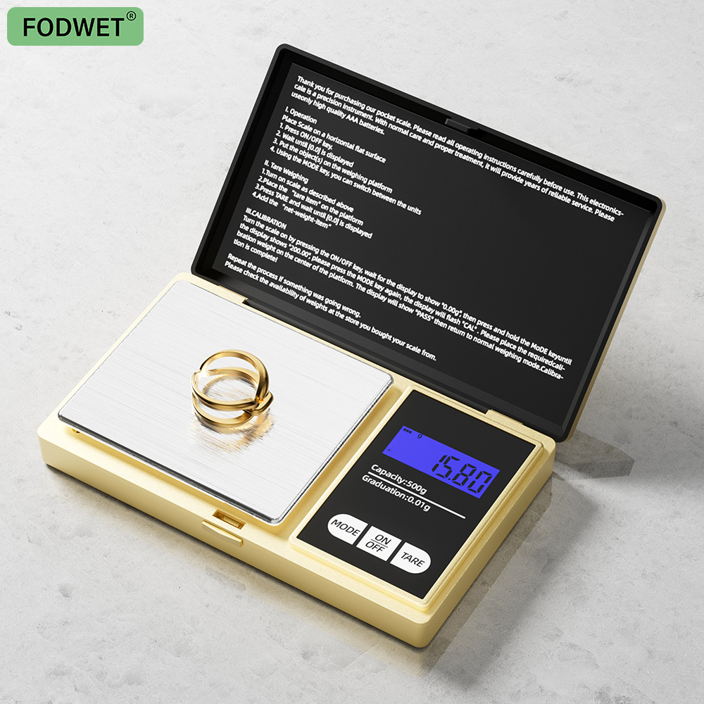 Candle Wax Scale - เครื่องชั่งน้ำหนักแบบกลไกขนาดเล็กสีทอง พร้อมหน้าจอ LCD สำหรับชั่งน้ำหนักเครื่องประดับ เมล็ดกาแฟ ผง