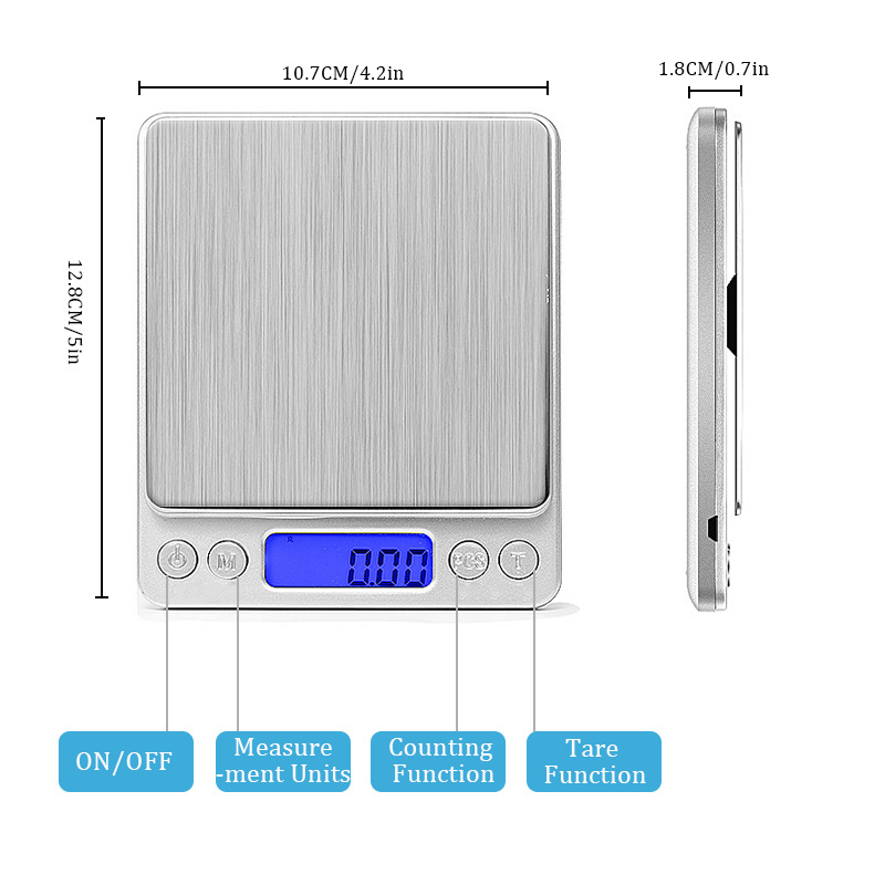 Candle Wax Scale - Pocket Digital Scale เครื่องชั่งน้ําหนักอิเล็กทรอนิกส์ 3 กก.