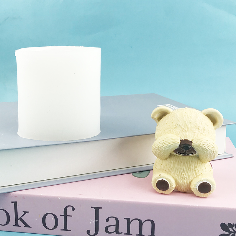 ปิดตาหมีน้อยแม่พิมพ์ซิลิโคน DI - Candle Supplies Eu บทวิจารณ์และราคา