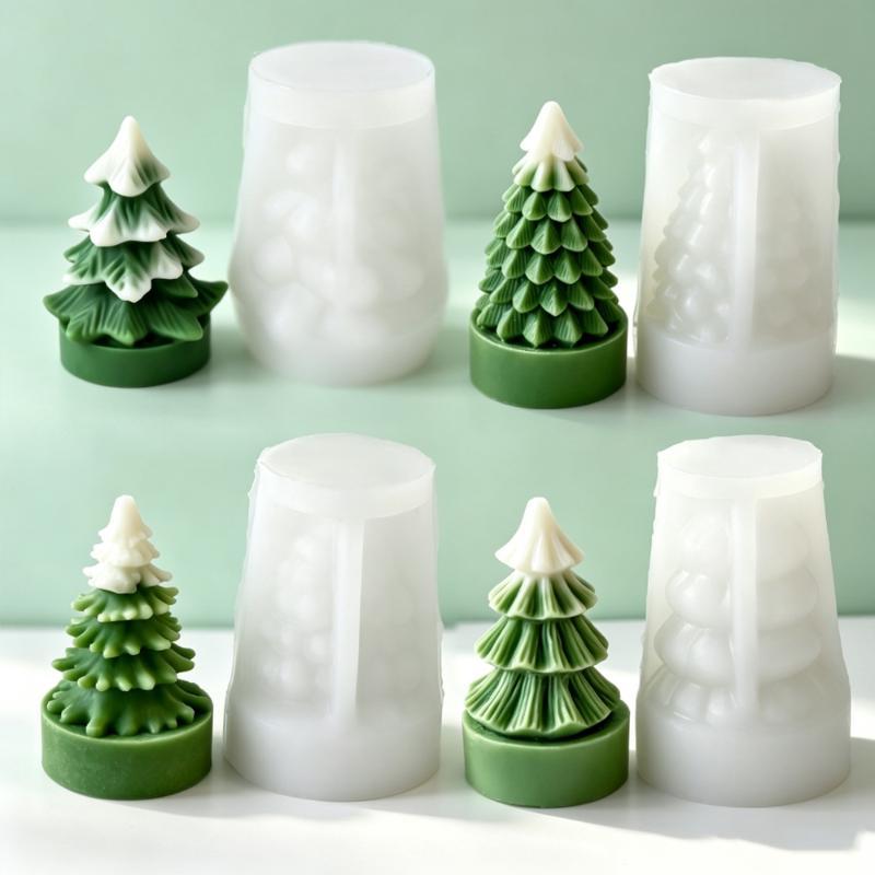 แม่พิมพ์ซิลิโคนต้นคริสต์มาสขนา - Candle Making Supplies Usa บทวิจารณ์และราคา