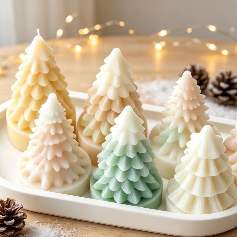 แม่พิมพ์ซิลิโคนต้นคริสต์มาสขนา - Candle Making Supplies Usa บทวิจารณ์และราคา