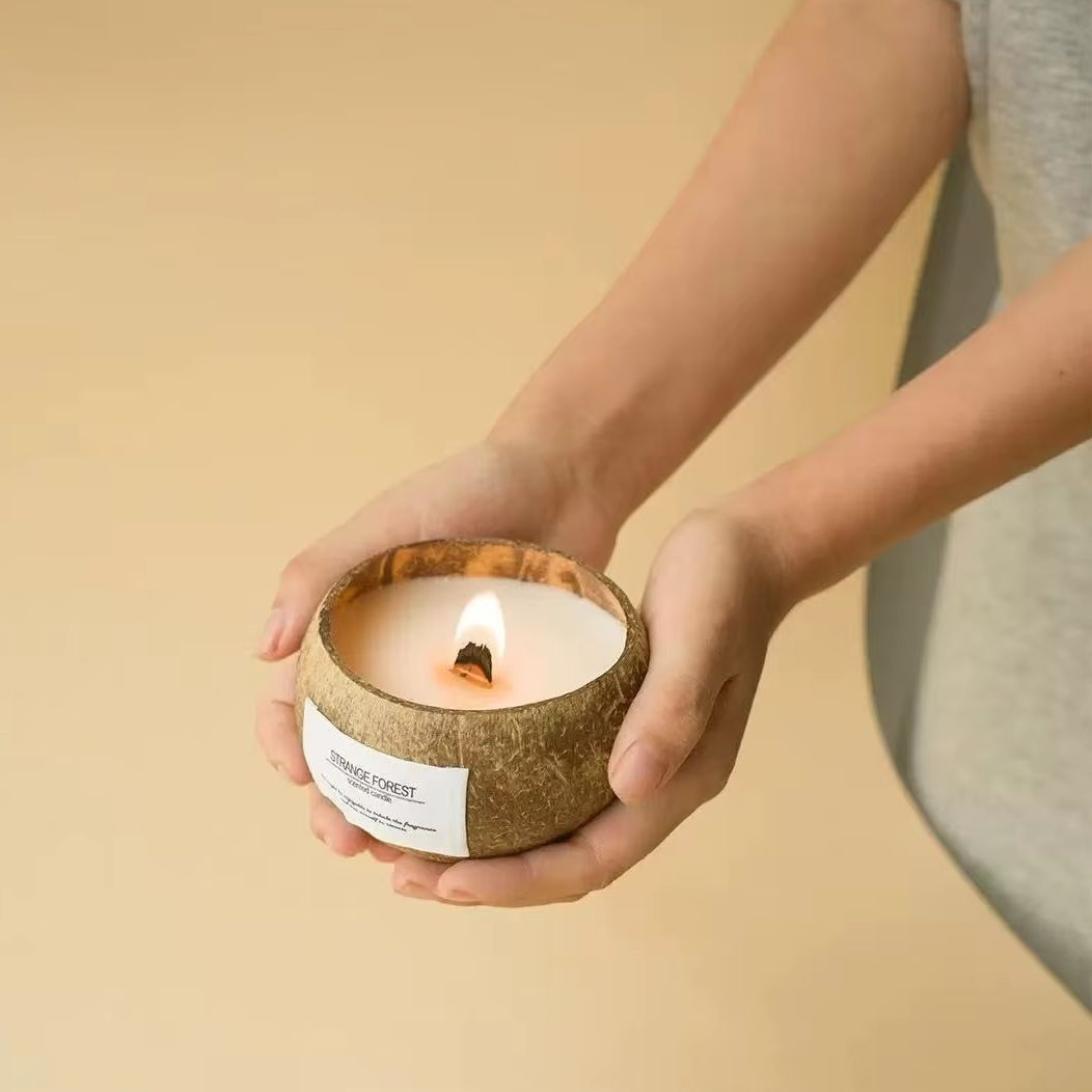 เทียนหอมเปลือกมะพร้าวธรรมชาติ, - Candle Supplies Free Shipping บทวิจารณ์และราคา