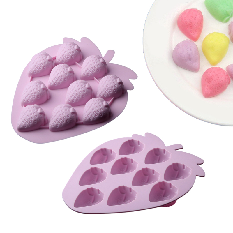 3D สตรอเบอร์รี่ออกแบบผลไม้ Mou - Candle Supplies Eu บทวิจารณ์และราคา