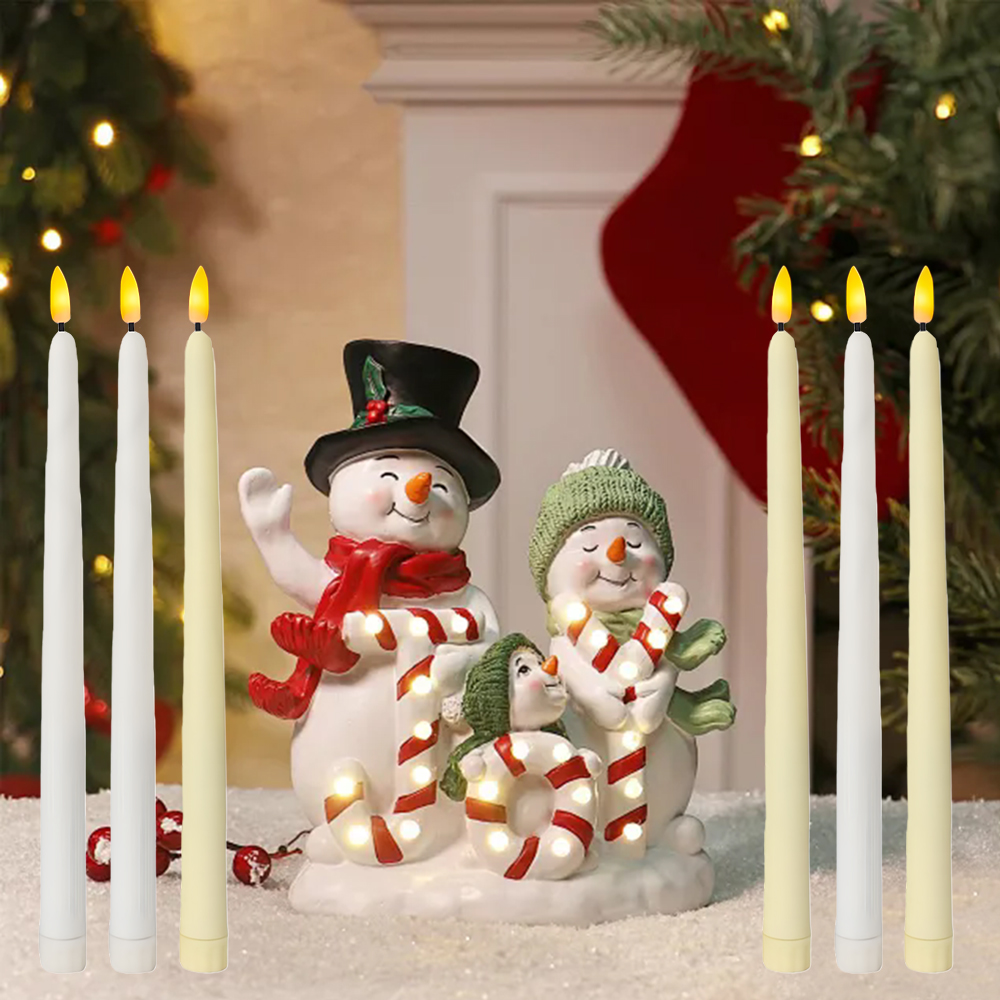 เทียน LED ไร้เปลวไฟ 6 ชิ้น, เท - Candle Supplies Free Shipping บทวิจารณ์และราคา