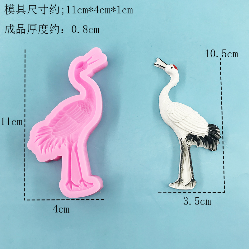 3D เครนรูปซิลิโคนแม่พิมพ์สบู่แ - Candle Supplies Eu บทวิจารณ์และราคา