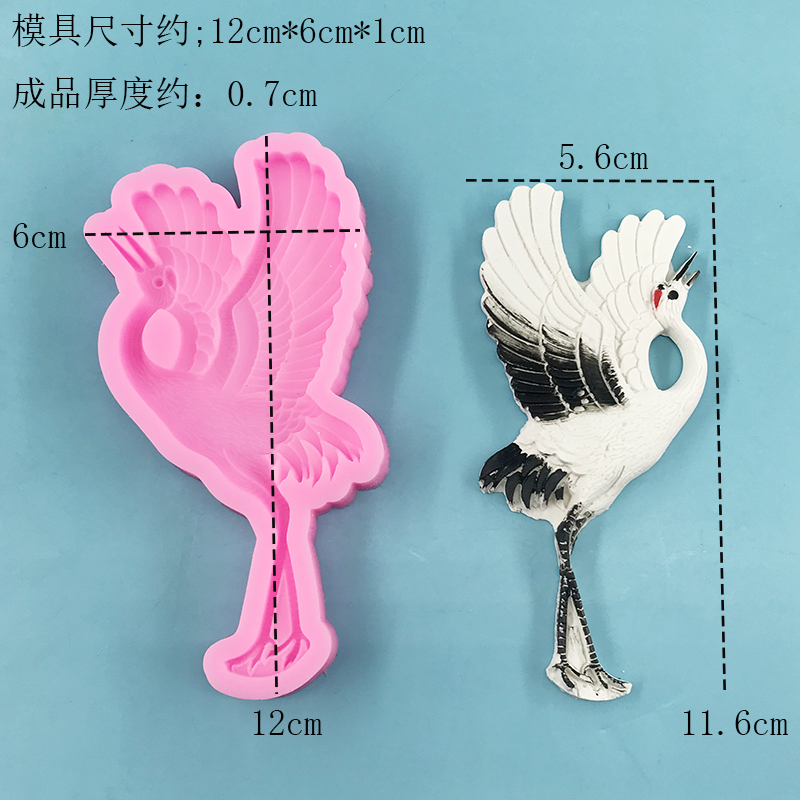 3D เครนรูปซิลิโคนแม่พิมพ์สบู่แ - Candle Supplies Eu บทวิจารณ์และราคา