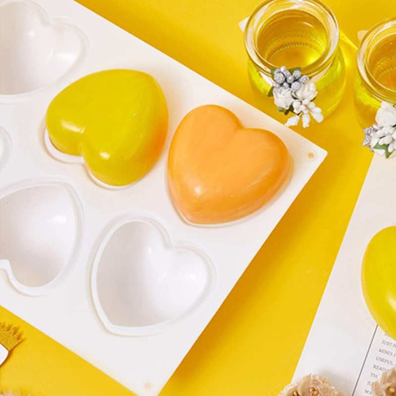 แม่พิมพ์เค้กมูส 3 มิติ รูปหัวใ - Candle Supplies Eu บทวิจารณ์และราคา