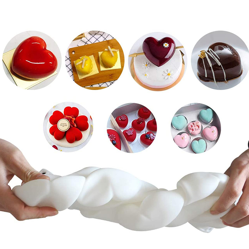 แม่พิมพ์เค้กมูส 3 มิติ รูปหัวใ - Candle Supplies Eu บทวิจารณ์และราคา