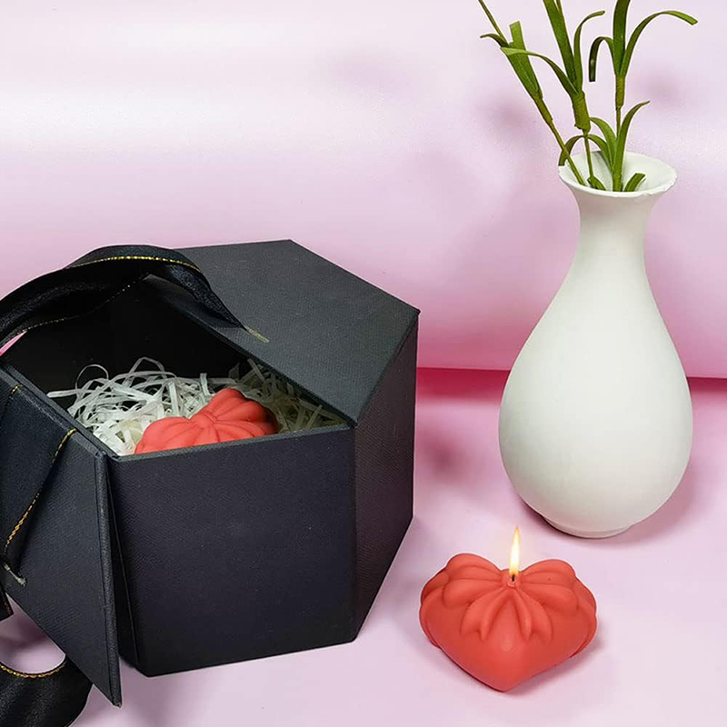 หัวใจแม่พิมพ์ซิลิโคนสําหรับทํา - Candle Supplies Eu บทวิจารณ์และราคา