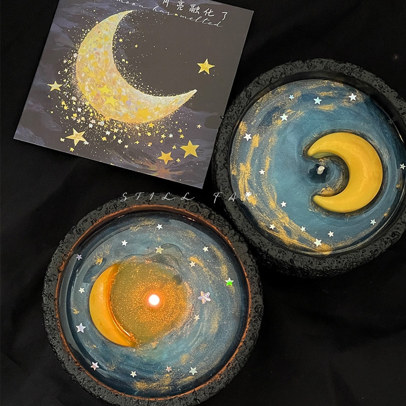 เทียนหอมกลิ่นพระจันทร์เสี้ยว ท - Candle Supplies Free Shipping บทวิจารณ์และราคา