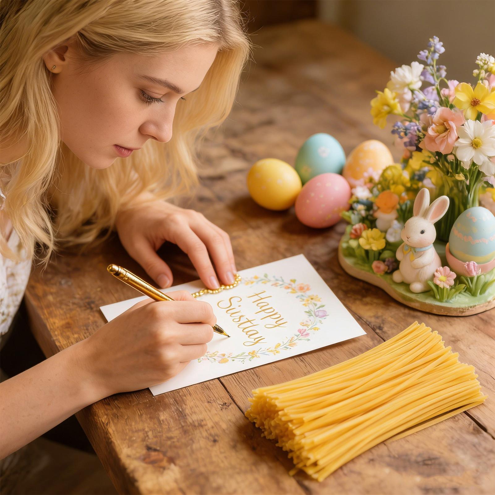 แท่งขี้ผึ้งตกแต่งไข่ 120 ชิ้น  - Candle Supplies Beeswax บทวิจารณ์และราคา