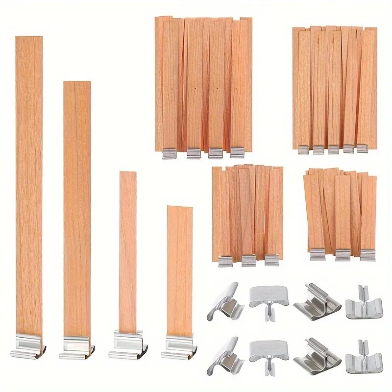ไส้ตะเกียงไม้คุณภาพสูง30ชิ้นพร - Candle Supplies Beeswax บทวิจารณ์และราคา