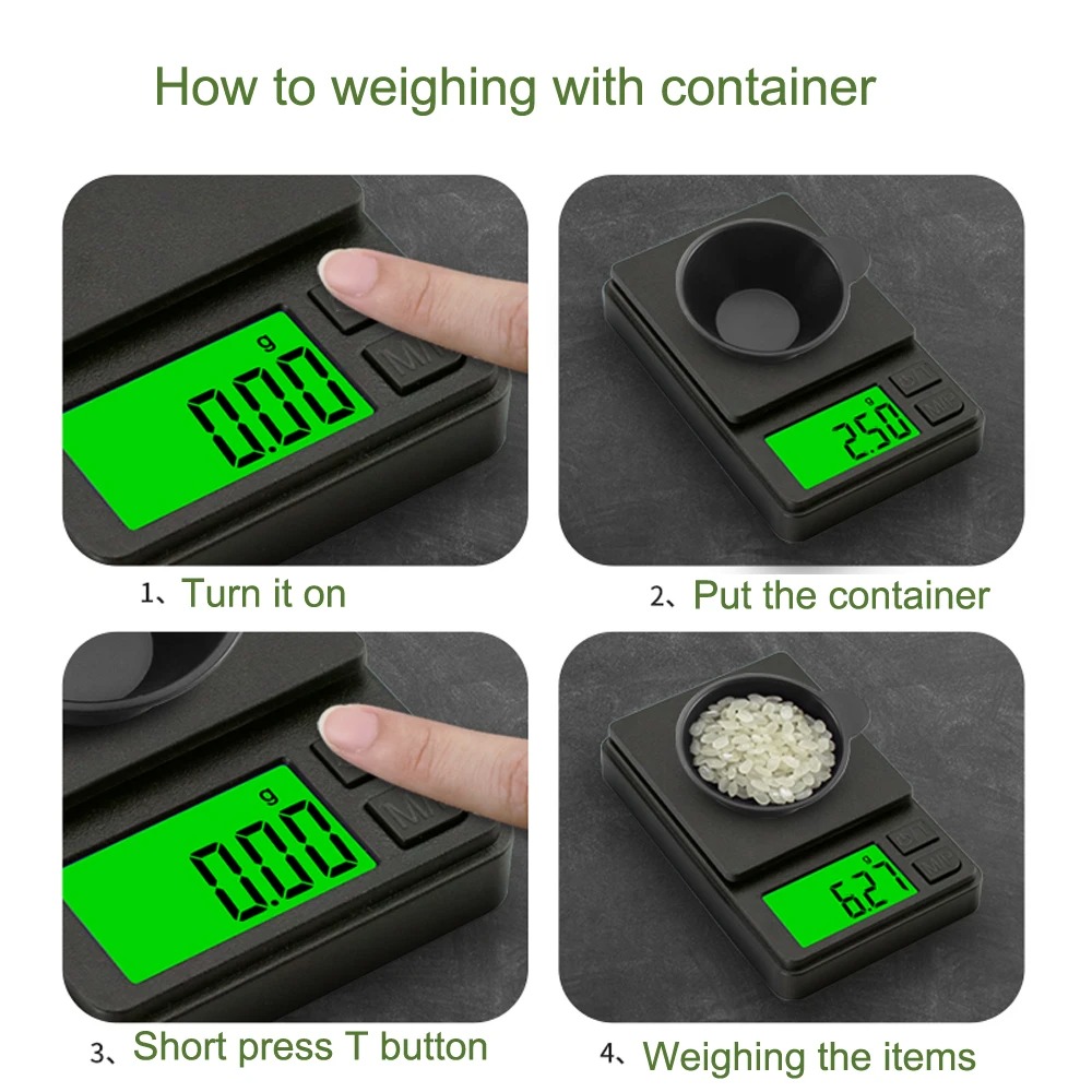 เครื่องชั่งพกพาแบบดิจิตอล 1000 - Candle Wax Scale บทวิจารณ์และราคา