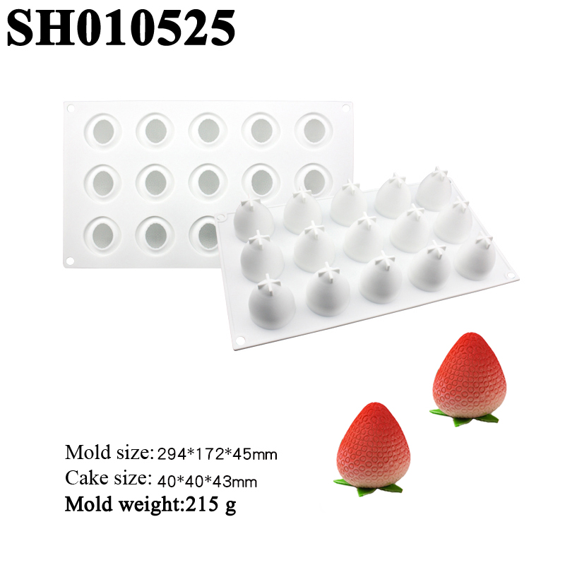 Meibum สตรอเบอร์รี่ออกแบบแม่พิ - Candle Supplies Eu บทวิจารณ์และราคา