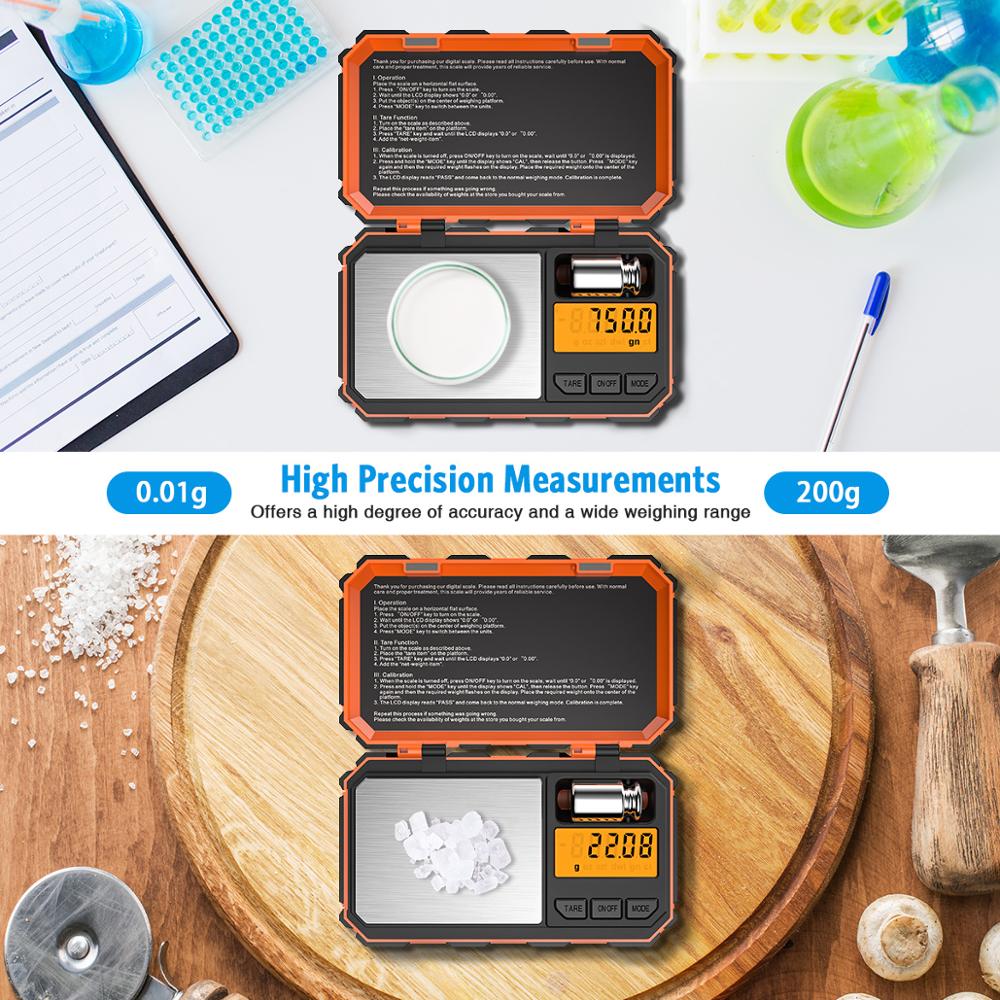 Digital Mini Scale 200g 0.01g  - Candle Wax Scale บทวิจารณ์และราคา