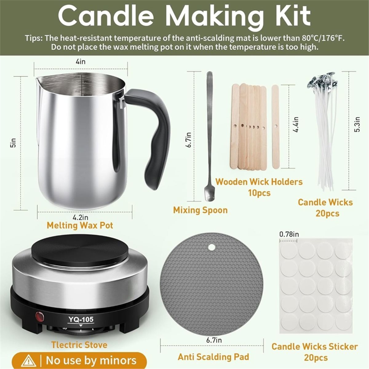 ชุดอุปกรณ์ทำเทียนรุ่นใหม่ปี 20 - Candle Supplies Eu บทวิจารณ์และราคา
