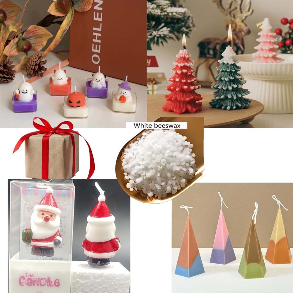 100g ขี้ผึ้งสีขาวเม็ดธรรมชาติเ - Candle Supplies Beeswax บทวิจารณ์และราคา